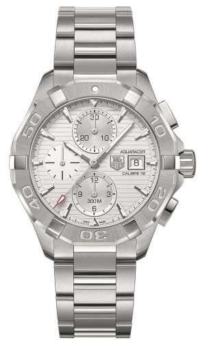 TAG Heuer Aquaracer 300M Calibre 16 43 Stainless Steel / Silver / Bracelet